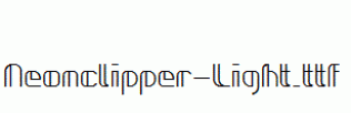 Neonclipper-Light.ttf