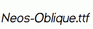 Neos-Oblique.ttf