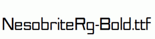 NesobriteRg-Bold.ttf