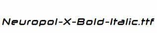 Neuropol-X-Bold-Italic.ttf