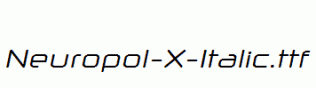 Neuropol-X-Italic.ttf