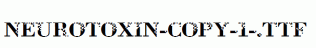 Neurotoxin-copy-1-.ttf
