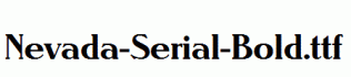 Nevada-Serial-Bold.ttf