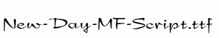 New-Day-MF-Script.ttf