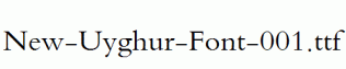 New-Uyghur-Font-001.ttf