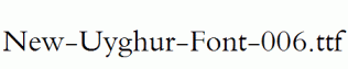 New-Uyghur-Font-006.ttf
