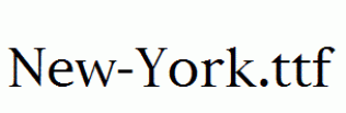 New-York.ttf