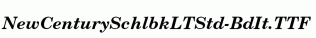 NewCenturySchlbkLTStd-BdIt.ttf