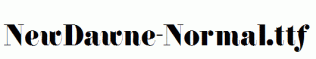 NewDawne-Normal.ttf