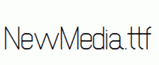 NewMedia.ttf