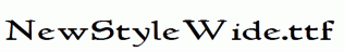 NewStyleWide.ttf