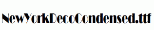 NewYorkDecoCondensed.ttf