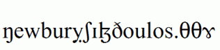 Newbury-SILDoulos.ttf