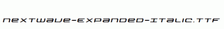 Nextwave-Expanded-Italic.ttf