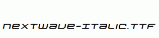 Nextwave-Italic.ttf