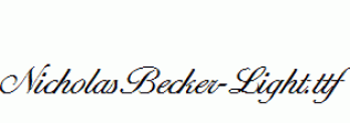NicholasBecker-Light.ttf