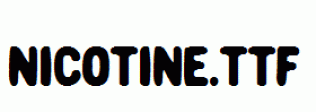 Nicotine.ttf