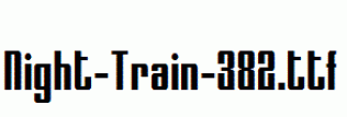 Night-Train-382.ttf