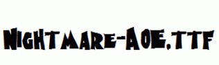 Nightmare-AOE.ttf