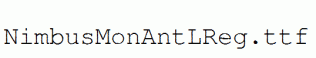 NimbusMonAntLReg.ttf