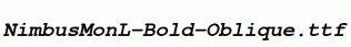 NimbusMonL-Bold-Oblique.ttf