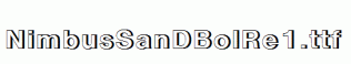 NimbusSanDBolRe1.ttf