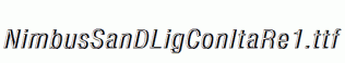 NimbusSanDLigConItaRe1.ttf