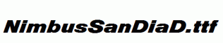 NimbusSanDiaD.ttf