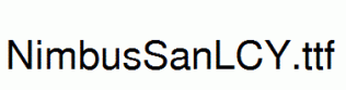 NimbusSanLCY.ttf
