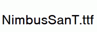 NimbusSanT.ttf