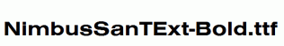 NimbusSanTExt-Bold.ttf