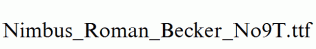 Nimbus_Roman_Becker_No9T.ttf