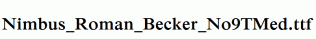 Nimbus_Roman_Becker_No9TMed.ttf