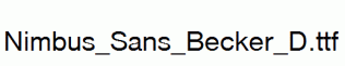Nimbus_Sans_Becker_D.ttf