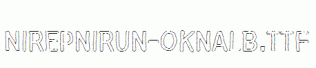 Nirepnirun-oknalb.ttf