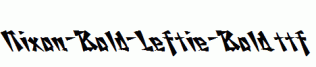 Nixon-Bold-Leftie-Bold.ttf