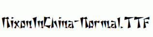 NixonInChina-Normal.ttf