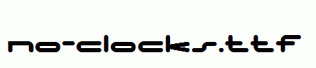 No-Clocks.ttf