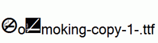 NoSmoking-copy-1-.ttf