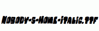 Nobody-s-Home-Italic.ttf