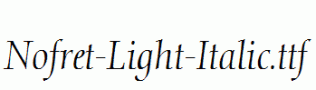 Nofret-Light-Italic.ttf