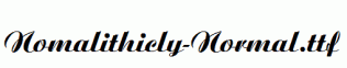 Nomalithicly-Normal.ttf