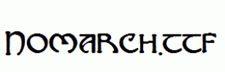 Nomarch.ttf