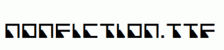 Nonfiction.ttf