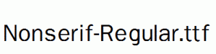 Nonserif-Regular.ttf