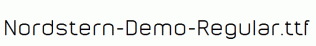Nordstern-Demo-Regular.ttf