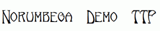 Norumbega-Demo.ttf