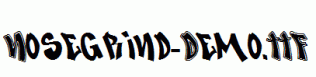 Nosegrind-Demo.ttf