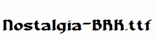 Nostalgia-BRK.ttf