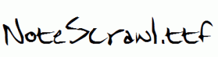 NoteScrawl.ttf